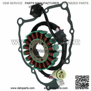 Stator & Gasket for Yamaha Bear Tracker 250 YFM250X 2001 2002 2003 2004 Atv New