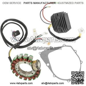 Stator & Regulator Rectifier for Yamaha Warrior 350 YFM350 1996-2001 With Gasket