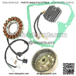 Stator Regulator Rectifier Flywheel fits Arctic Cat 400 4X4 Auto 2003 2004-2008