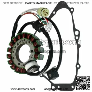 Stator & Gasket for Yamaha Grizzly 600 YFM600F 1999 2000 Atv New