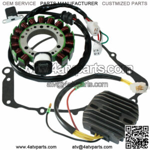 Stator & Regulator Rectifier for Yamaha Grizzly 600 YFM600 1998 Atv New