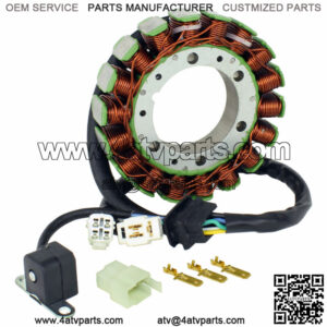 Stator For Suzuki Vinson 500 4WD LT-A500Fb 2004 2005 2006 2007 Magneto