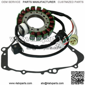 Stator & Gasket for Yamaha Grizzly 600 Realtree YFM600F 2000 2001 Atv New