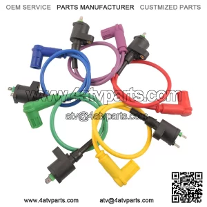 Off-road motorcycle ATV beach car ignition high-voltage package modification accessories ignition coil 125-250 high-voltage cap