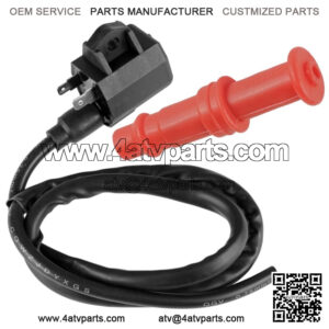 Ignition Coil with Spark Plug Boot Cap for Polaris Ranger 500 2004-2006 2009