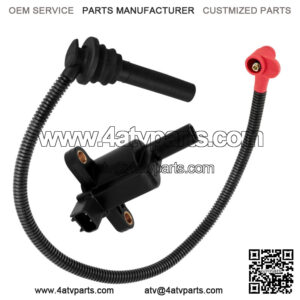 Ignition Coil with Spark Plug Wire For Polaris 4011834 4015072 and 4014795 (For: Polaris)