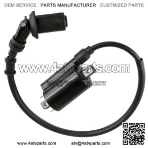Ignition Coil & Spark Plug Boot and Wire For Polaris Replaces 0455029 (For: Polaris)
