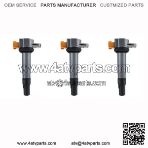 3 Pack Ignition Stick Coil for Can-Am Maverick X3 900 HO 2018 OEM# 420666141 (For: Can-Am Maverick X3 900 HO)