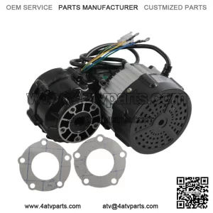 500W 48V Electric Differential Axle Brushless Motor Kit Go kart ATV Quad Buggy
