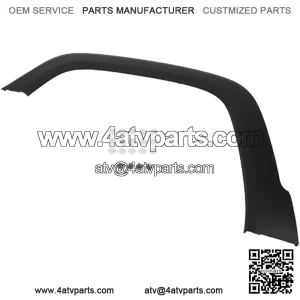 Black Front Right Passenger Side Fender Flare Wheel Well Arch Molding Fender Compatible with 2015-2020 Renegade, #5XB64LXHAA,6TB74LXHAA
