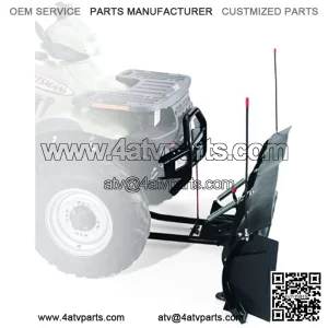 67870 Powersports ATV Snow Plow Deflector , Black