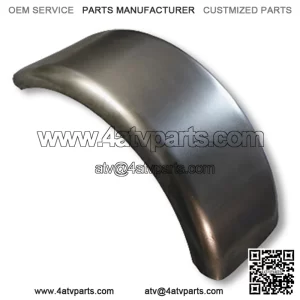 FENDER, STEEL, NOT PLATED, 18.0?? LENGTH, 4.0?? HEIGHT, MAXIMUM WIDTH ?C 4.0?? FOR 8?? TIRES