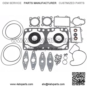 Arctic Cat Full Engine Gasket Set 800cc F8, LXR, Sno Pro 2007-2009 Snowmobile Liquid Cooled 2 Cylinder PWC 123-10017