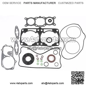 Polaris Full Engine Gasket Set 800cc 800 IQ 2008-2010 Snowmobile Liquid Cooled 2 Cylinder PWC 123-12016