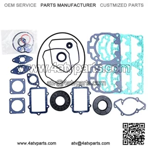 Full Engine Gasket Set 594.4 cc Engine Type 600 GSX, GTX 600 HOSport,LTD 2004-2008 Snowmobile Liquid Cooled 2 Cylinder PWC 123-15010