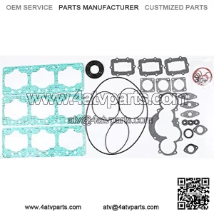Full Engine Gasket Set 796.3 cc Engine Type 800 Formula III 809 1999-2000 Snowmobile Liquid Cooled 3 Cylinder PWC 123-15004