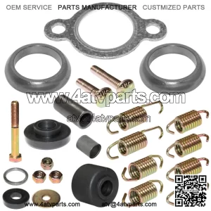 Exhaust Muffler Gasket Kit for Polaris Magnum 325 2X4 4X4 Hds 2000