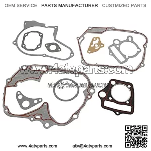 Engine Head Cylinder Stator Clutch Intake Gasket Set Compatible with Chinese Honda 110cc Horizontal Engine ATV Dirt Bike Go Kart Quad 4 Wheeler Dune Buggy