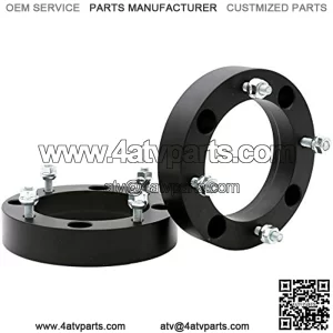 1.5"4x156mm ATV Wheel Spacers for Polaris ACE + RS1 + RZR 570/800/900 | 4x156mm Bolt Pattern 3/8 x 24 Studs For 2008-2012 Polaris RZR 800,2pcs