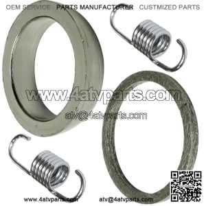 Exhaust Muffler Gasket Kit for Arctic Cat Hdx 700 Xt Se 2016 / Prowler 550 2009