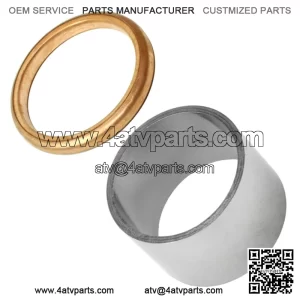 Exhaust Muffler Gasket for Honda TRX250X TRX250 X 2X4 2009 2010 2011 2012-2019