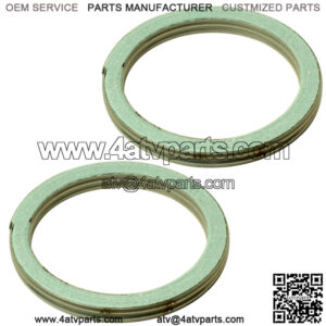 2 Exhaust Holder Gaskets for Kawasaki Prairie 700 KVF700 4X4 2004 2005 2006
