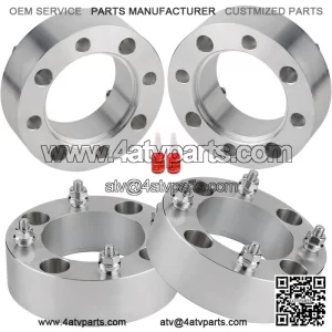 4PCS 2 Inch 4x137mm ATV Wheel Spacers for Can-Am Kawasaki Mule 500/520/550/600