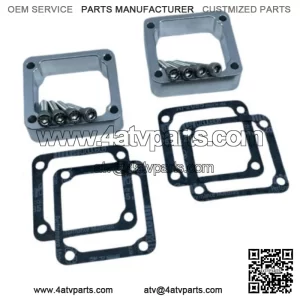 Intake Reed Manifold Spacer 3/4" w/ Gaskets Hardware for Yamaha Banshee YFZ350