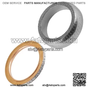 1HP-E4714-00-0 3B4-14714-20-00 Exhaust Pipe Gasket Kit Grizzly 700 YFM700D 14-15