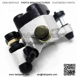 Black and silver disc brake