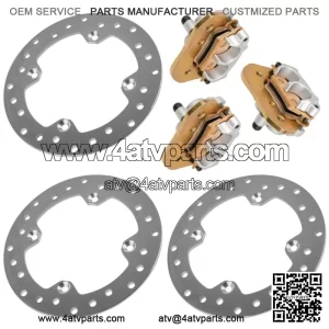 Front/Rear Brake Disc & Caliper Kit for CanAm Outlander 570 XMR 2020-2021