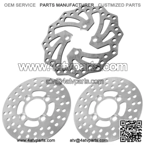 Front and Rear Brake Disc Rotor for Yamaha YFZ450R / YFZ450RSE Special 2009-2021