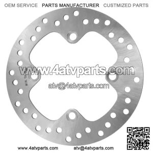Rear Brake Disc Rotor fits Yamaha Grizzly 550 YFM550F YFM550D 4x4 2012 2013 2014