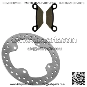 Front or Rear Brake Disc w/Pads for Polaris Sportsman 850 Touring Forest 2010-14
