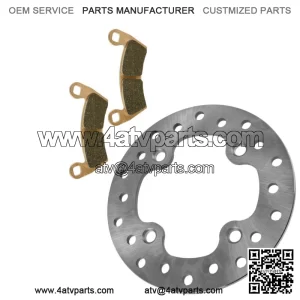 Rear Brake Disc W/Pads For Polaris RZR XP Turbo EPS 2019/RZR XP 4 Turbo 2020