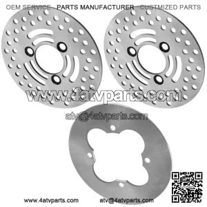 For Suzuki Quadsport Z400 Front Rear Brake Disc Kit LT-Z400 LTZ400Z 2003 - 2013