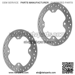 2x Front / Rear Brake Disc For Polaris 5250205