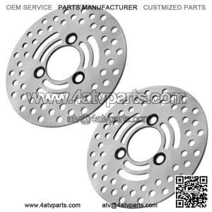 2 Front Brake Disc Rotor for Suzuki 59211-07G00
