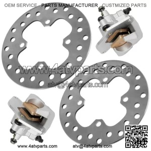 Front Brake Disc Caliper Rotor for Honda Foreman Rubicon 500 TRX520FM 2020-2022