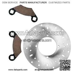 Front Brake Disc Rotor Pads For Polaris Magnum 500 2001-02 / Magnum Rmk 500 2002