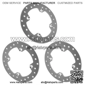 3x Brake Disc Rotor Front/Rear NEW for CamAm Renegade 1000R XXC 2020-2022