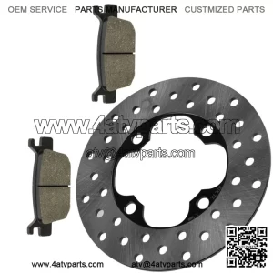 Front Left or Right Brake Disc w/Pad for Honda FourTrax Rincon TRX680FA 2006-14