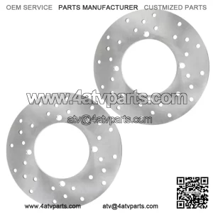 2 Rear Brake Disc Rotor for Polaris RZR 800 2008 2009 2010 2011 2012 2013 2014