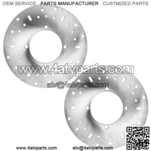 2 Front Brake Disc Rotor for Polaris Sportsman 800 4X4 6X6 2005 2006 2007-2014