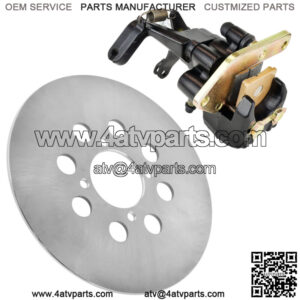 Rear Caliper w/ Brake Disc Fits Yamaha Wolverine 350 YFM350FX 4x4 1995-2000