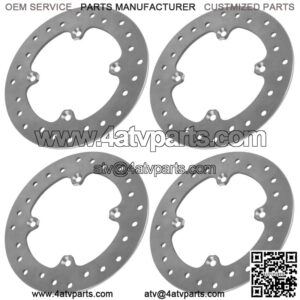 4x Brake Disc Rotor for CanAm Defender PRO HD10 DPS XT 2021 705601511