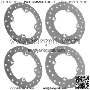 Front & Rear Brake Disc Rotor Set for CanAm 705601178 705600999