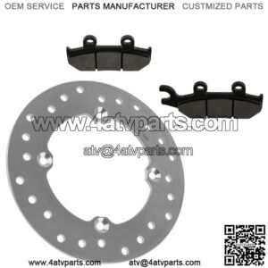 Front/R Brake Disc with Brake Pads for Can-Am Commander 1000R/Max 800R 2018-2020 (For: Can-Am)