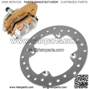 Front Left Brake Disc & Caliper for CanAm 705600999 705600861 (For: Can-Am)