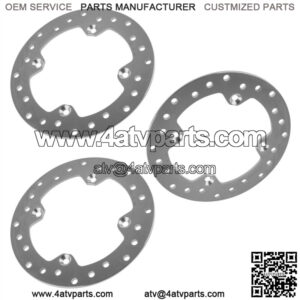 3x Front Rear Brake Disc Rotor NEW for CamAm Renegade ATV 705600999  (For: Can-Am)